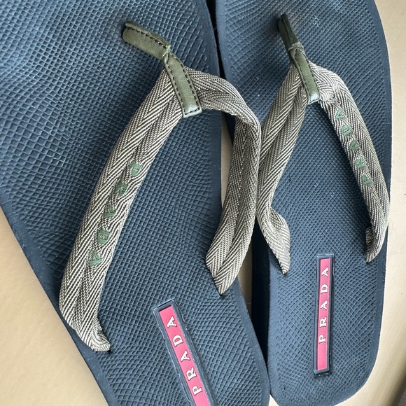 Prada Men US 8 Sandal Shoes - Picture 2 of 6